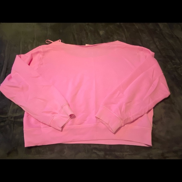 PINK
EVERYDAY LOUNGE OFF THE SHOULDER SWEATSHIRT - Picture 7 of 7